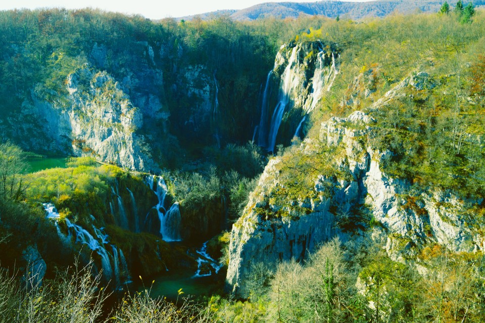 panoramic view falls